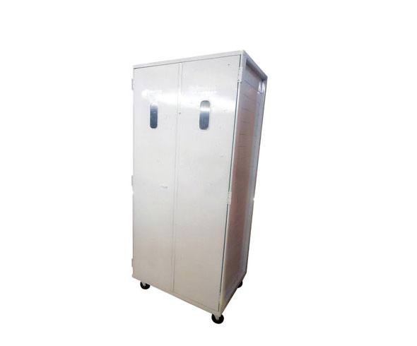 Armário Duplo com Pintura Epóxi Porta Embutida